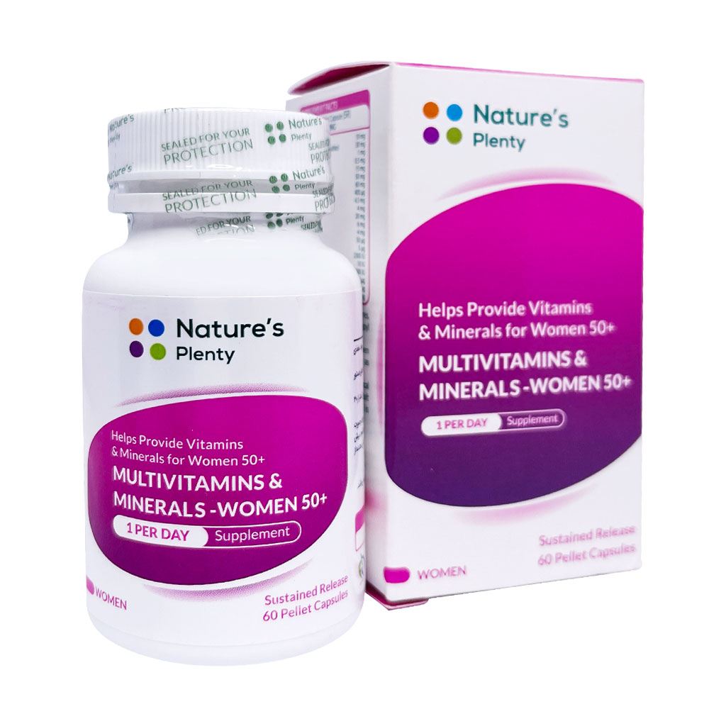 مولتي ويتامين و مينرال-آقايان/كپسول/نيچرز پلنتي Multivitamins Minerals-Men/Cap/Natures Plenty